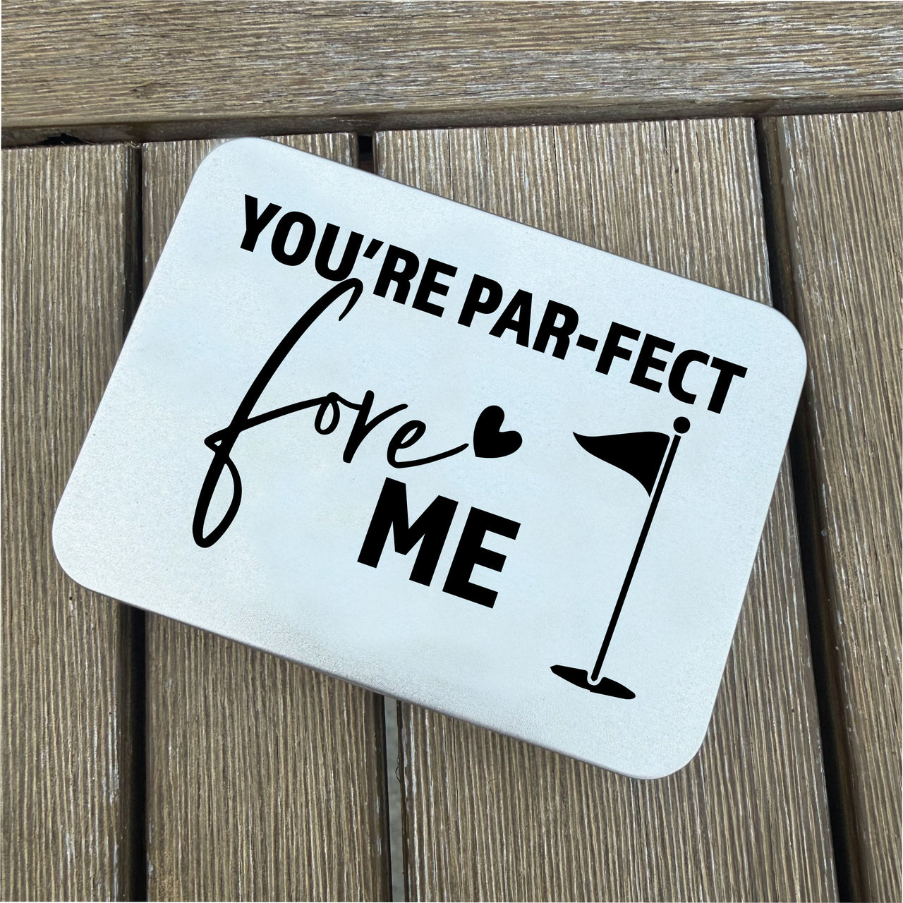 Swiped Right Golf Ball Marker + Tin