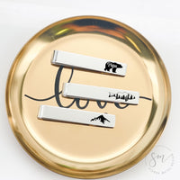 Thumbnail for Papa Bear Tie Clip Set of 3