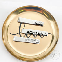 Thumbnail for Nature-Inspired Tie Clip Set of 3