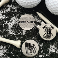 Thumbnail for Firefighter Golf Ball Marker Set of 3