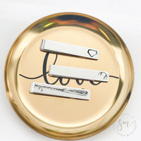 Thumbnail for Baseball Tie Clip Set of 3