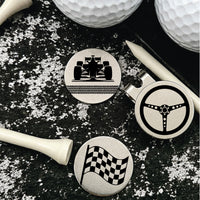 Thumbnail for Racing Golf Ball Marker Set of 3