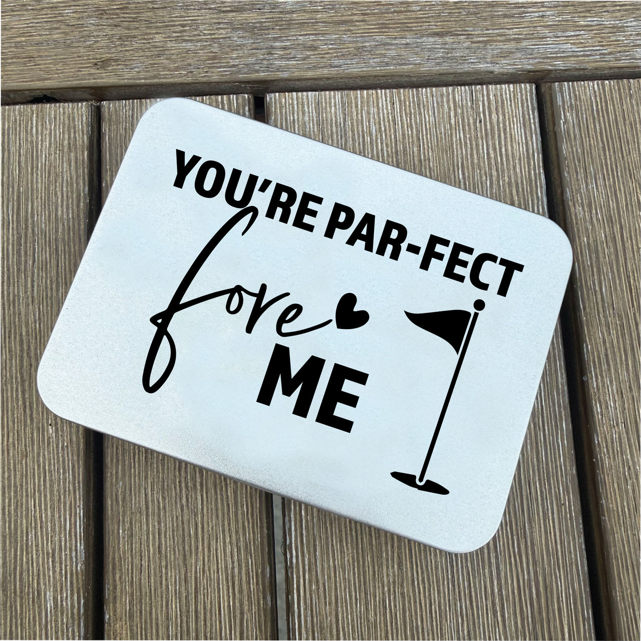Best Boyfriend By Par Golf Ball Marker + Tin