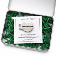 Thumbnail for Fireman Golf Ball Marker + Tin