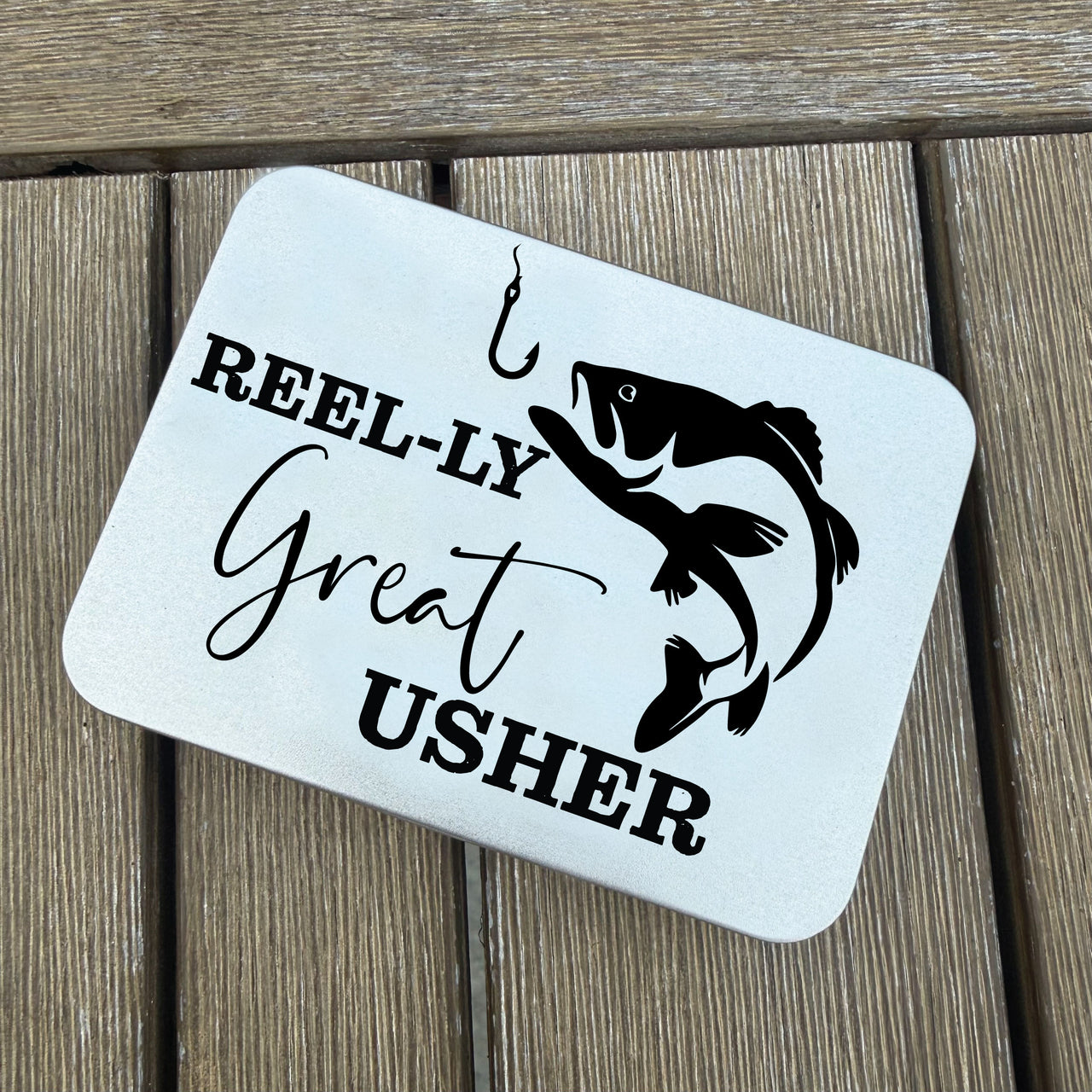 Usher Fishing Lure + Tin