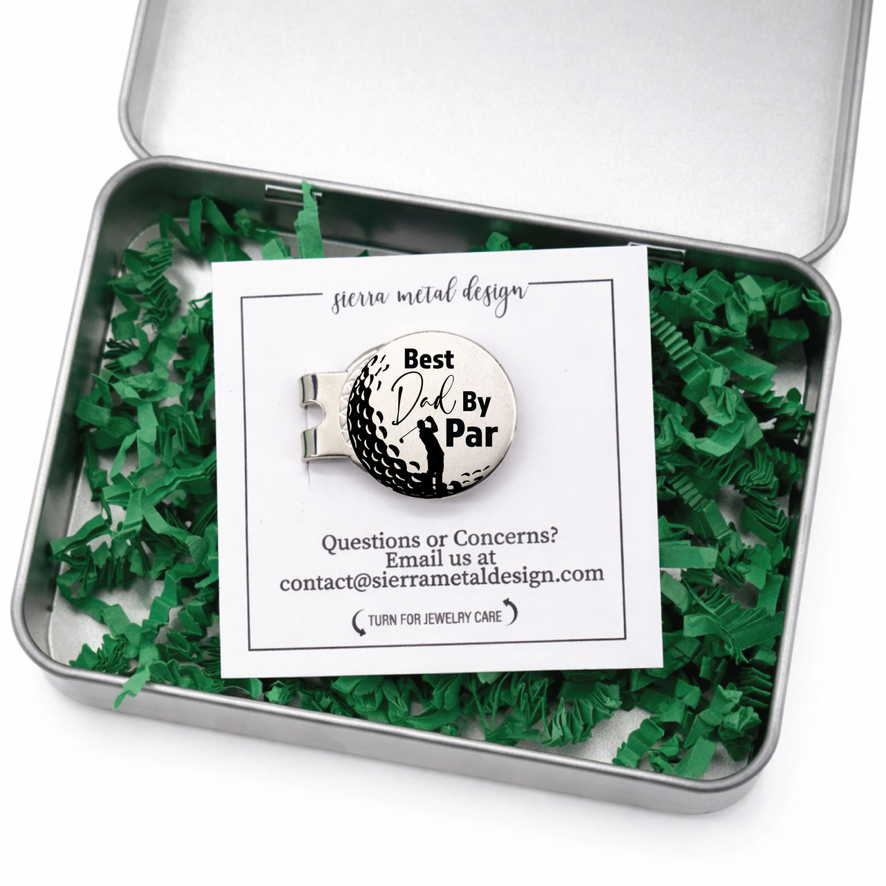 Killeen Dad Golf Ball Marker + Tin
