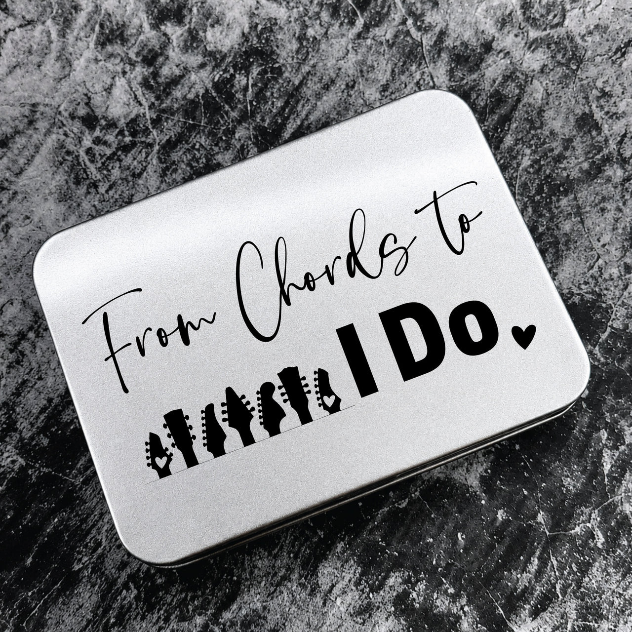 The Officiant Guitar Pick + Tin