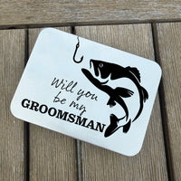 Thumbnail for Groomsman Fishing Lure + Tin
