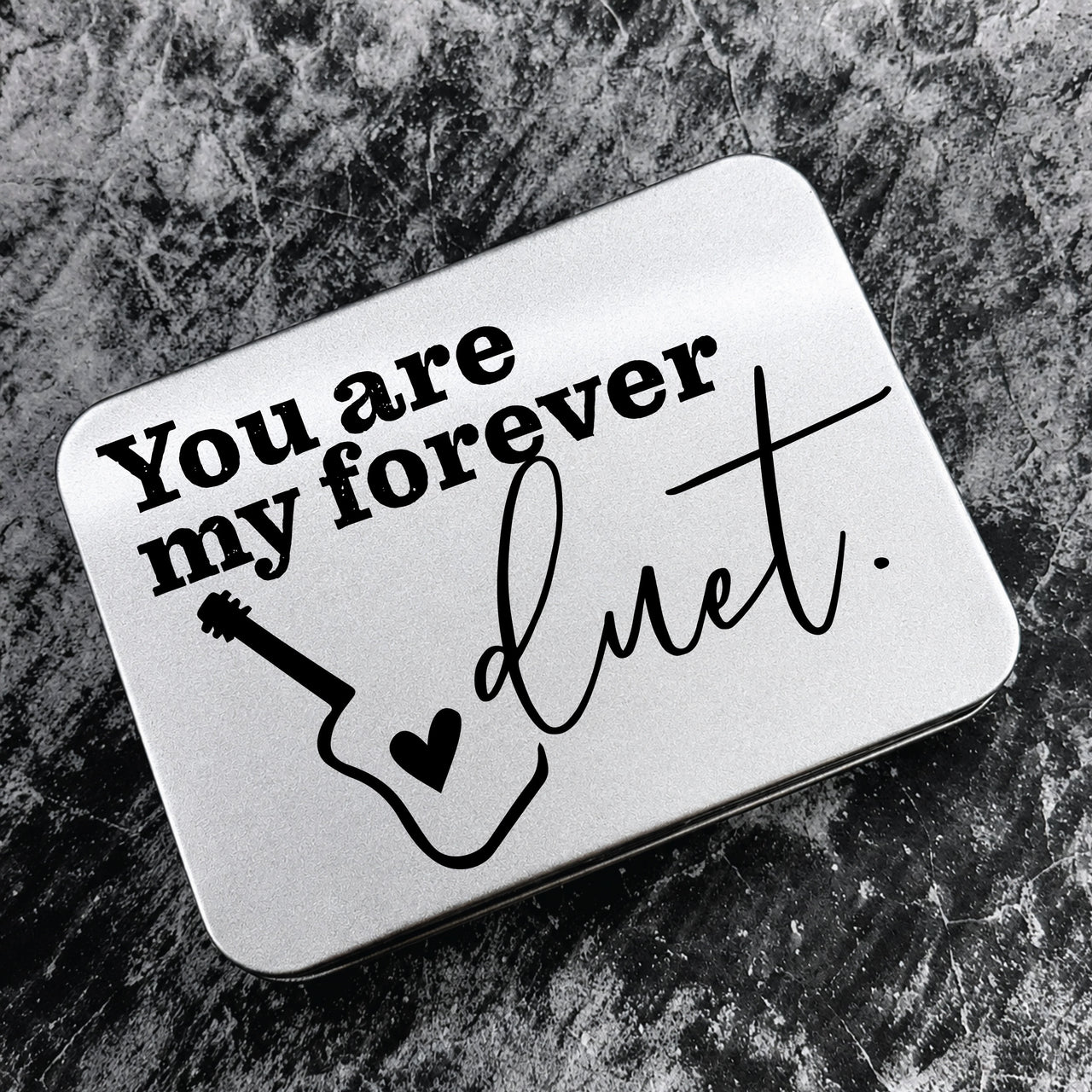 The Marry Me Guitar Pick + Tin