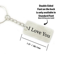 Thumbnail for I Love You More Keychain