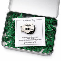 Thumbnail for Father of the Bride Golf Ball Marker + Tin