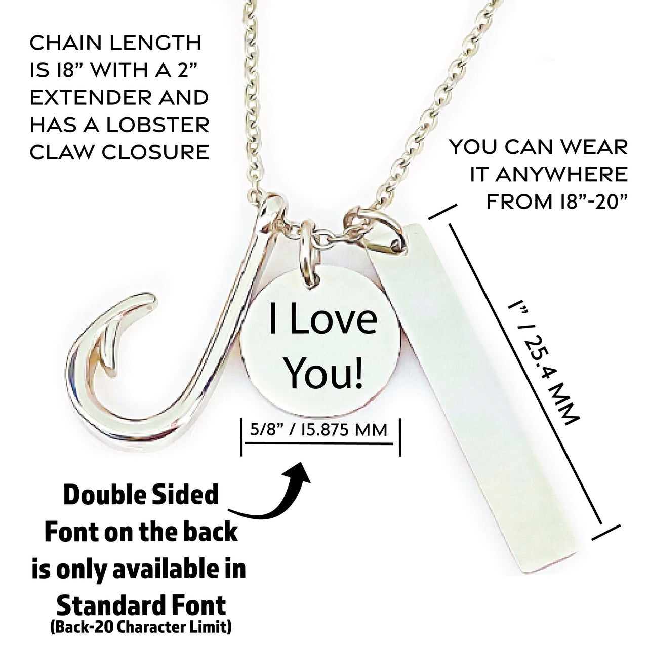 Fishing In Heaven Necklace