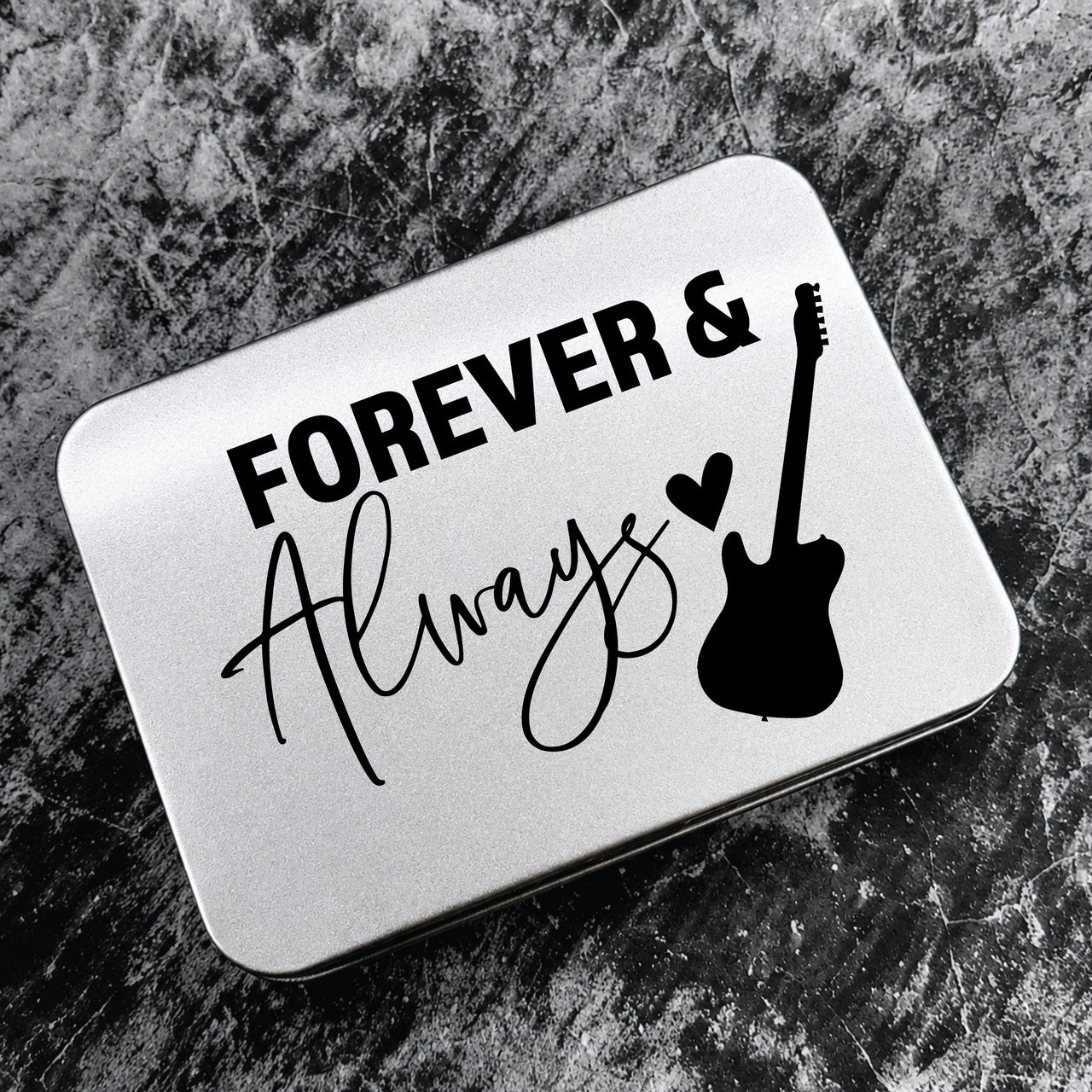 The Lenox Guitar Pick + Tin