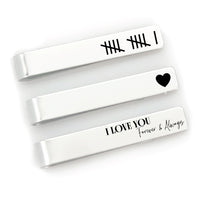 Thumbnail for 11th Anniversary Tie Clip Set of 3