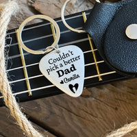 Thumbnail for Couldn't Pick A Better Dad Pick Keychain