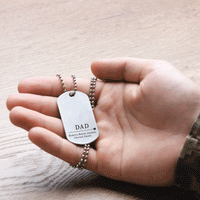 Thumbnail for Dog Tag Dad Necklace