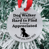 Thumbnail for Dog Walker Ornament