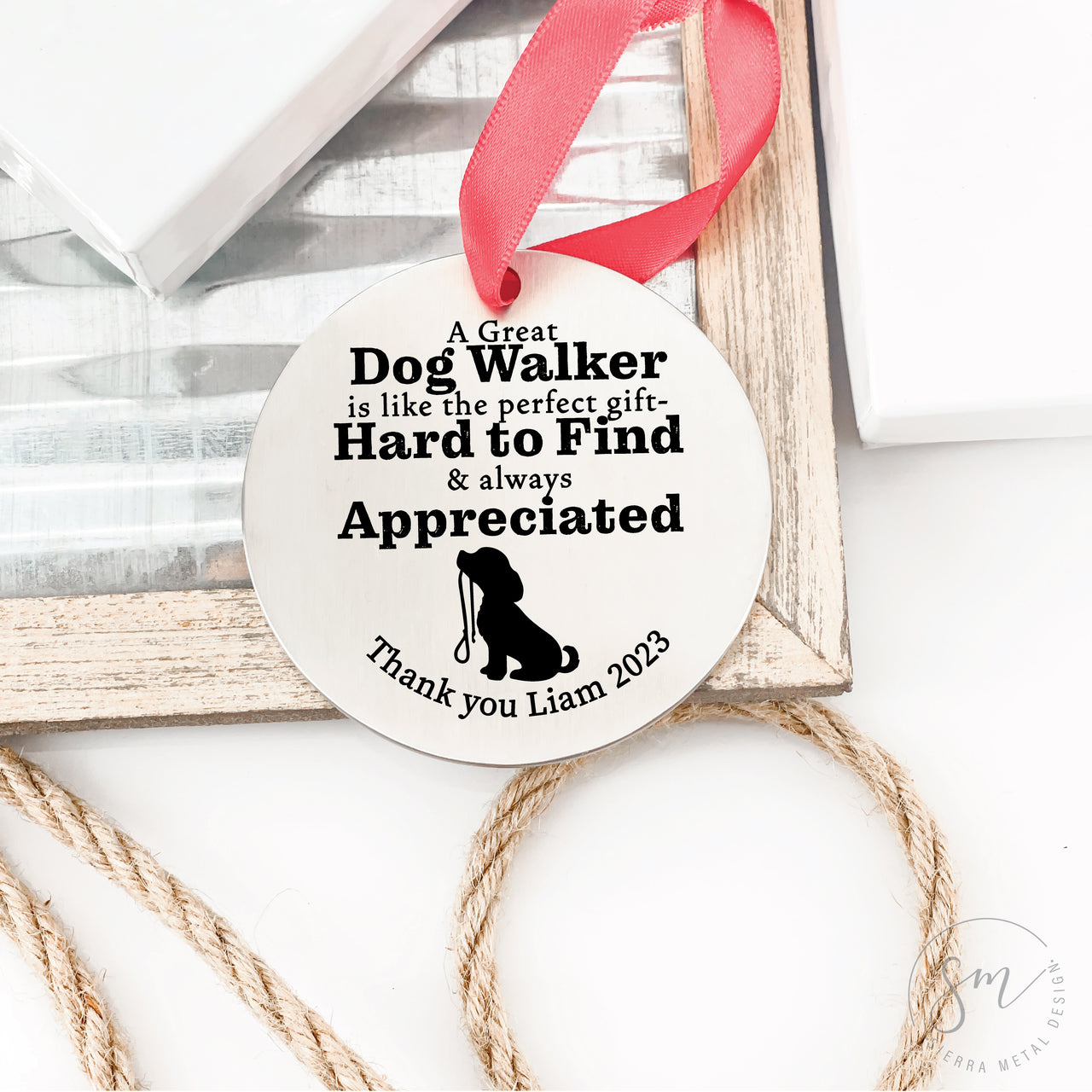 Dog Walker Ornament