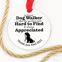 Thumbnail for Dog Walker Ornament