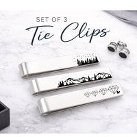 Thumbnail for Nature-Inspired Tie Clip Set of 3