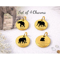 Thumbnail for Mama Elephant Charm Set