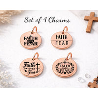 Thumbnail for Faith Over Fear Charm Set