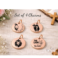 Thumbnail for Lion and the Lamb Charm Set