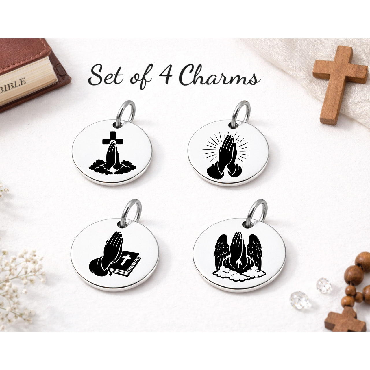 Prayer Charm Set