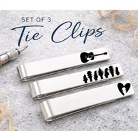 Thumbnail for Guitar Tie Clip Set of 3