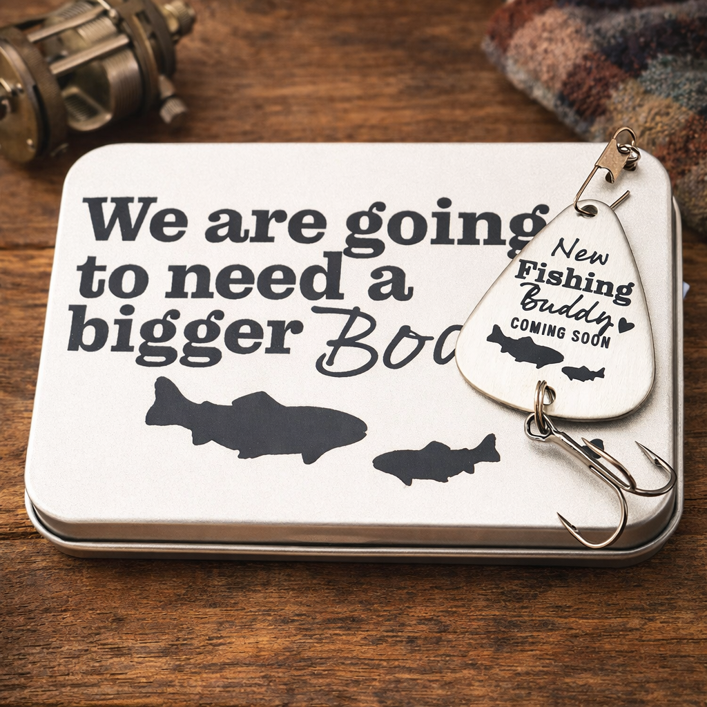 The Reel Big News Fishing Lure + Tin