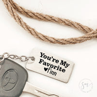 Thumbnail for You're My Favorite Keychain