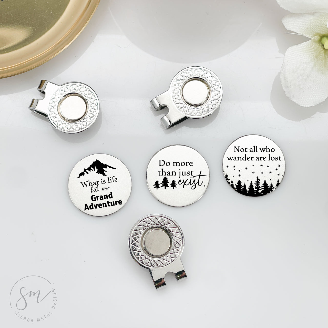 Adventure Golf Ball Marker Set of 3