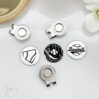 Thumbnail for Baseball Golf Ball Marker Set of 3