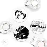 Thumbnail for Football Golf Ball Marker Set of 3