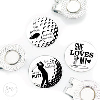 Thumbnail for Funny Golf Ball Marker Set of 3