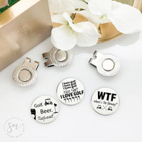 Thumbnail for Where's The Fairway Golf Ball Marker Set of 3