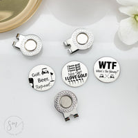 Thumbnail for Where's The Fairway Golf Ball Marker Set of 3