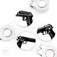 Thumbnail for Gun Golf Ball Marker Set of 3