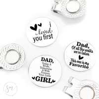 Thumbnail for Dad Wedding Day Golf Ball Marker Set of 3