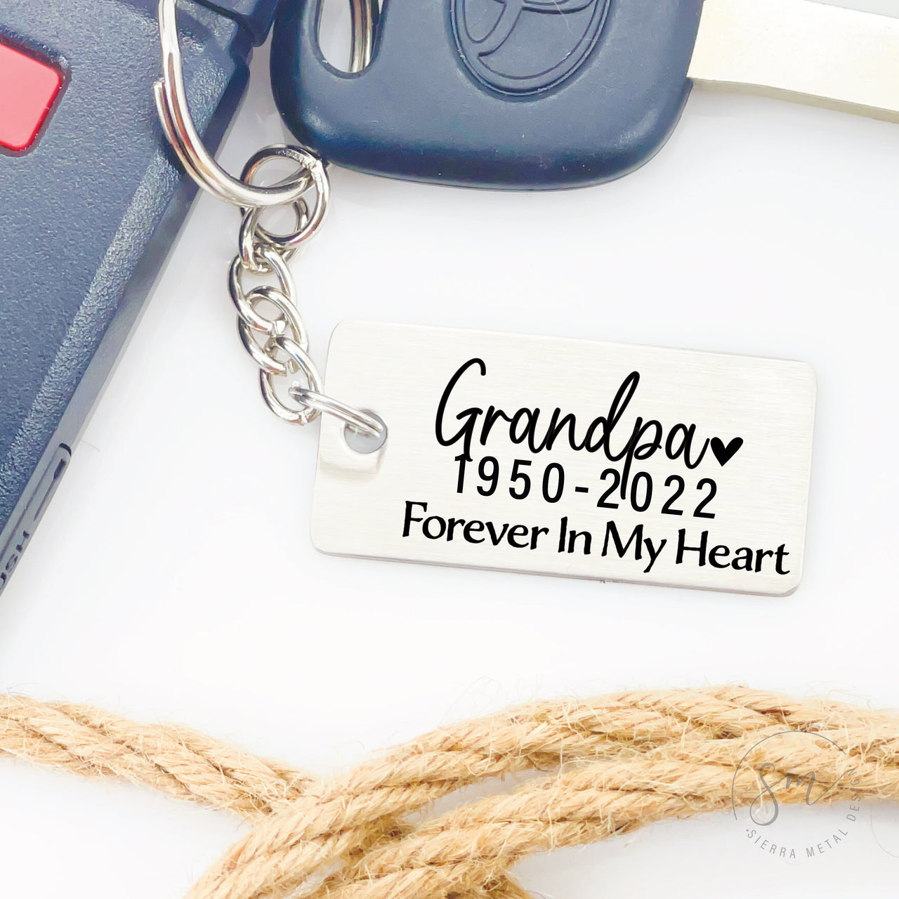 Forever In My Heart Keychain