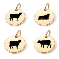 Thumbnail for Farm Cow Charm Set