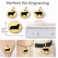 Thumbnail for Farm Cow Charm Set