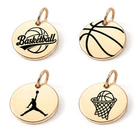 Thumbnail for Basketball Sports Charm Set