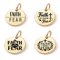 Thumbnail for Faith Over Fear Charm Set