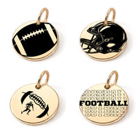 Thumbnail for Football Sports Charm Set