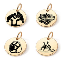 Thumbnail for Wrestling Sports Charm Set