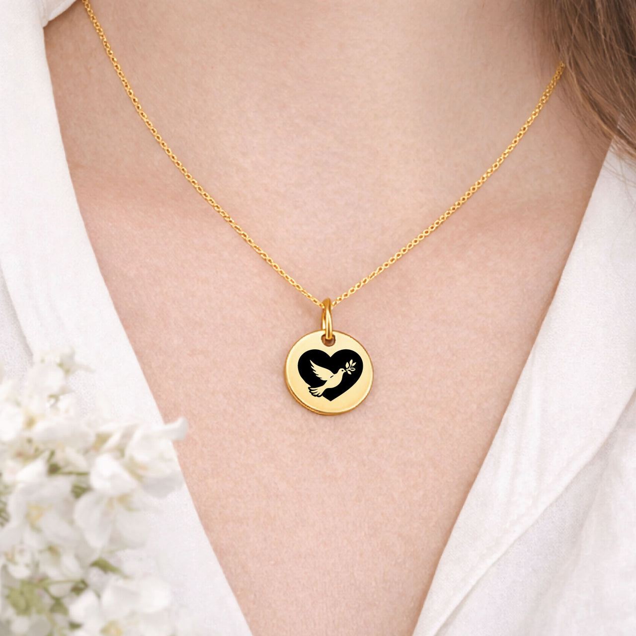 Dove Charm Set