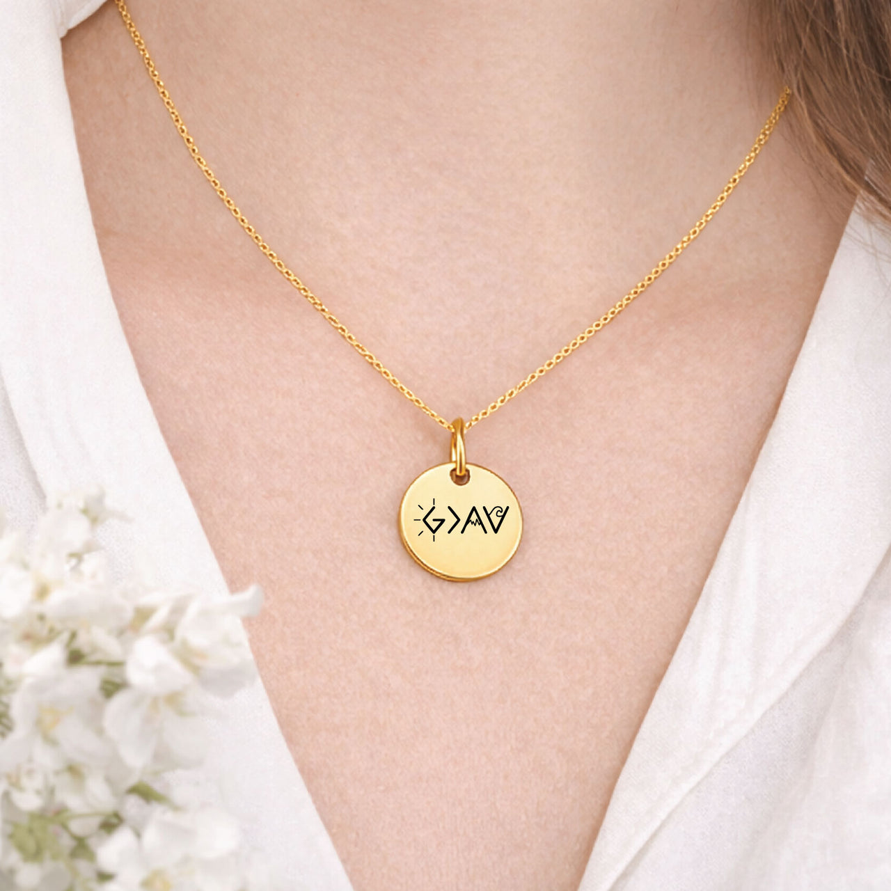 “God Is Greater Than the Highs and Lows” Charm Set