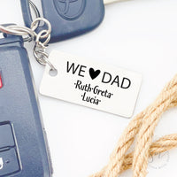 Thumbnail for We Heart Dad Keychain