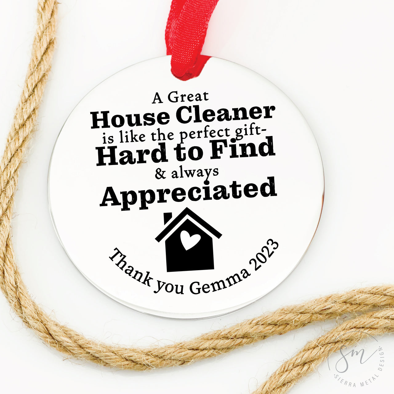 House Cleaner Ornament